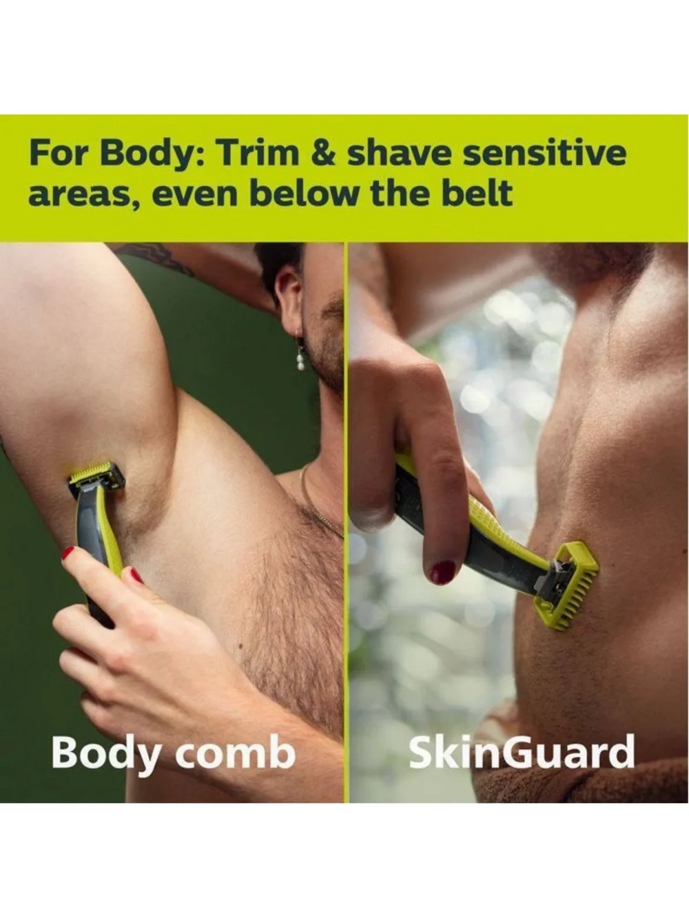 Philips Norelco One Blade Face + Body Trimmer